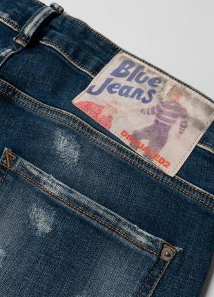 Dsquared2 distressed denim jeans  чоловічі джинси7 фото