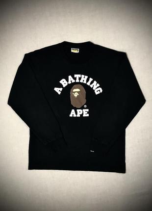 Лонгслів, світшот, толстовка a bathing ape bape.1 фото