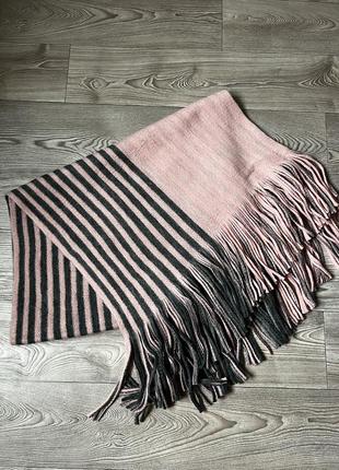 Новый большой и теплый шарф палантин
