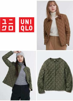 Стьобана куртка uniqlo pufftech