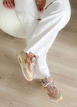 Кроссовки nike air max 90 future beige7 фото