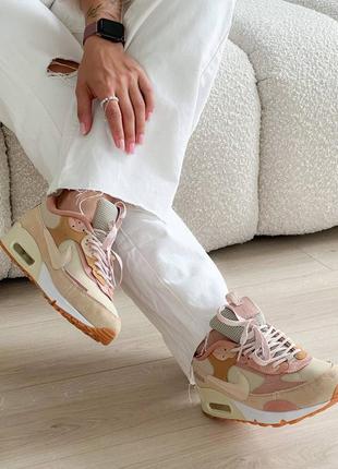 Кроссовки nike air max 90 future beige6 фото