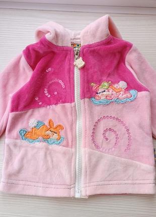 Теплый велюровый костюм