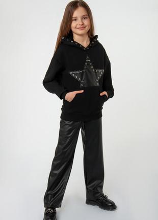 Штани брюки екошкіра