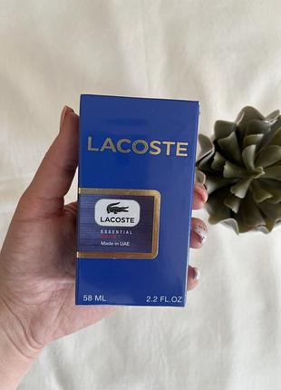 Чоловічі парфуми lacoste essential sport