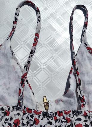Плаття з принтом вишитого рушника sparkz copenhagen з кишенями8 фото
