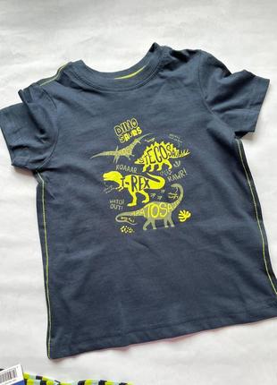 Набор реглан и футболка для мальчика 98-104 см lupilu4 фото