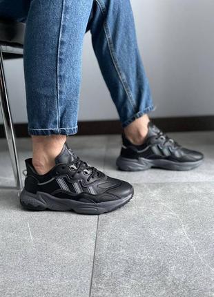 Мужские кроссовки adidas ozweego black