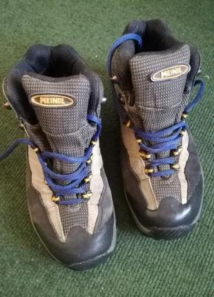 Ботинки зима осень кожаные, неубиваемые, gore-tex