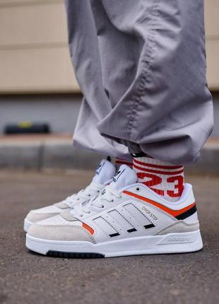 Мужские кроссовки adidas drop step low white beige &lt;unk&gt; smb