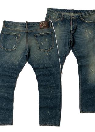 Dsquared2 dean and dan distressed jeans  чоловічі джинси1 фото