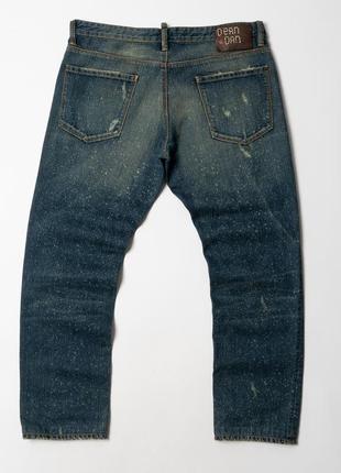 Dsquared2 dean and dan distressed jeans  чоловічі джинси5 фото