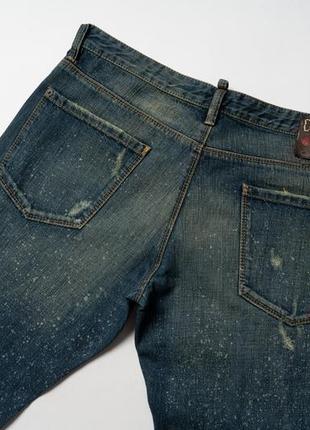 Dsquared2 dean and dan distressed jeans  чоловічі джинси6 фото