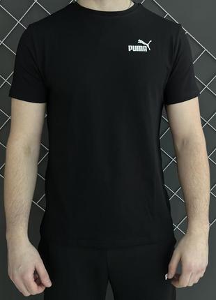 🔥комплект 5️⃣в1️⃣ puma, чоловічий.  худі + штани (двонитка) + футболка чорна puma + жилетка + шкарпетки 2 пари (чорні і білі)7 фото