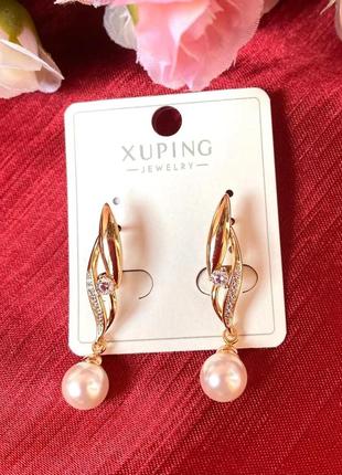 Серьги xuping jewelry из нержавеющей стали