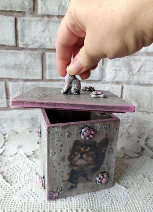 Короб - скринька з котами.10 фото