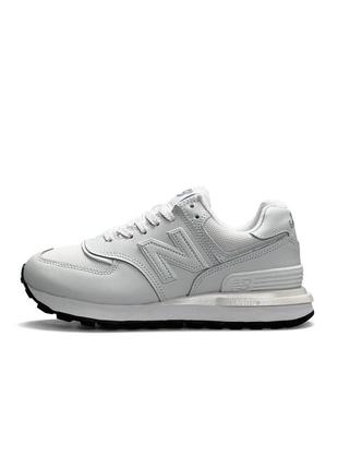 Жіночі кросівки new balance classic white | ню беленс білі