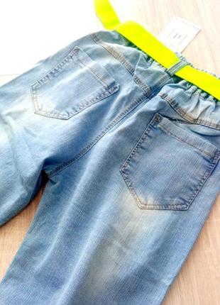 Дитячі шорти glo-story 100-140 шорты детские джинсовые9 фото