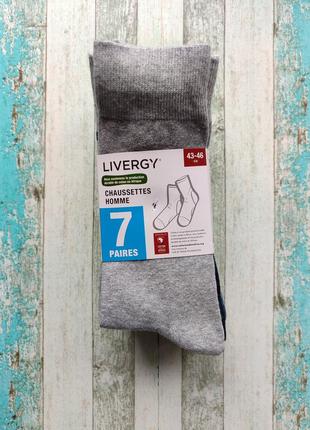 Чоловічі бавовняні шкарпетки livergy3 фото