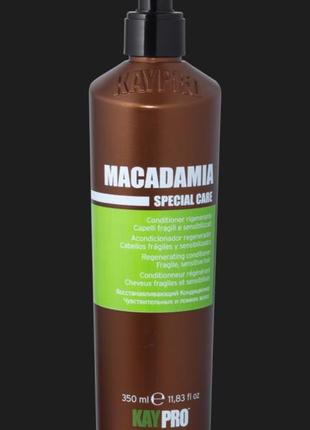 Macadamia specialcare кондиционер с маслом макадамии для ломких волос 350 мл1 фото