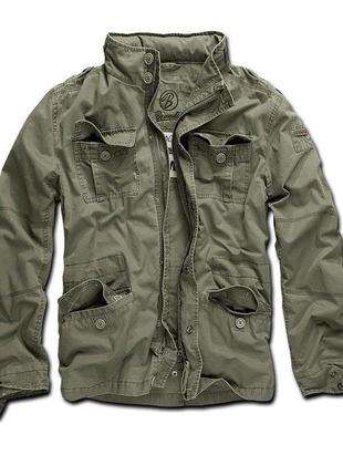 Brandit куртка brandit britannia jacket olive (m)