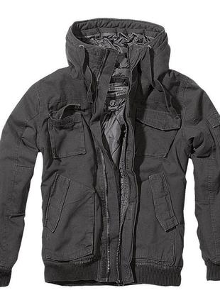 Brandit куртка brandit bronx jacket black (xl)1 фото