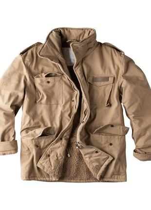 Surplus куртка surplus paratrooper winter jacket beige (s)