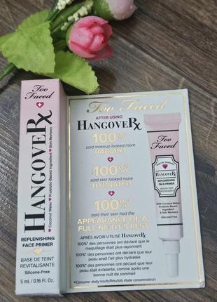 Праймер для обличчя too faced hangover replenishing face primer.3 фото