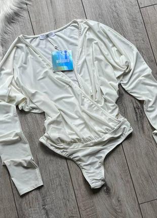 Боди с длинным рукавом