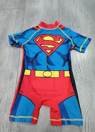 Костюм купальный супергероя superman супермена в очень хорошем состоянии