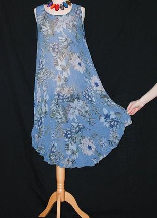 Италия сарафан платье оверсайз длинный длинное ламбада.1 фото