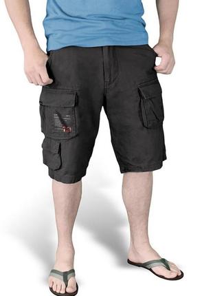 Surplus шорты surplus trooper shorts black gewas (l)3 фото