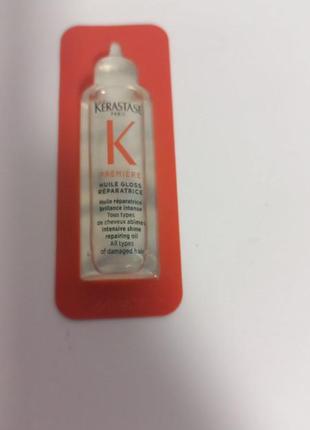 Kerastase premiere huile gloss. олія-концентрат для блиску та відновлення.