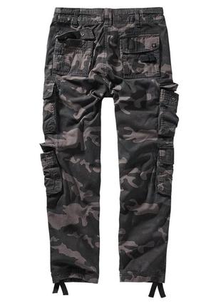 Brandit брюки brandit pure slim fit darkcamo (s)2 фото