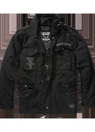 Brandit куртка brandit m-65 classic black motorhead (m)