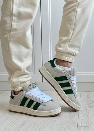 Adidas campus crystal dark green7 фото