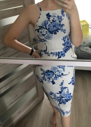 Костюм юбка и топ