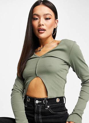 Лонгслив s asos рубчик