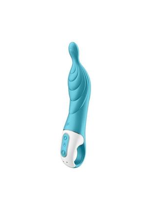 Вибратор для точки а satisfyer a-mazing 2 turquoise