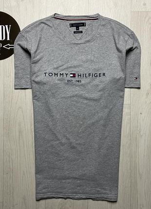 Мужская футболка tommy hilfiger, размер по факту l