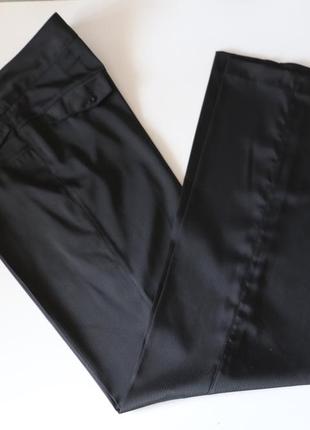 Брюки широкие черные с низкой посадкой (р. s-m)