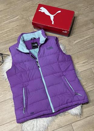 Женская пуховая жилетка the north face 700 s/m оригинал2 фото