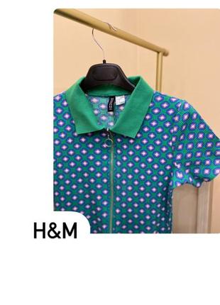 Платье на молнии h&m