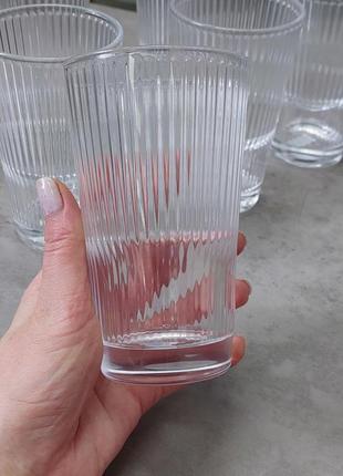Набір склянок 6 шт для напоїв смоук 3803 фото