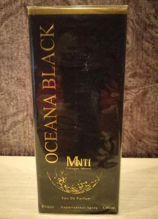Парфюмированная вода oceana black giorgio monti