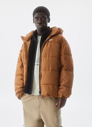 Куртка pull &amp; bear (s,m,l,xl) stwd puffer jacket оригинал ветровка весна