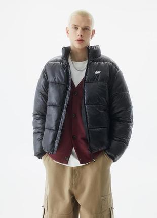 Куртка pull &amp; bear (l) stwd puffer jacket оригинал демисезон1 фото