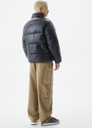 Куртка pull &amp; bear (l) stwd puffer jacket оригинал демисезон5 фото