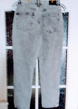 Новые качественные джинсы мом с высокой посадкой, sinsay, р.36 (наш 44-46).9 фото
