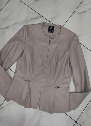 Стильна куртка піджак екошкіра atmosphere s 8 (38-40-42)